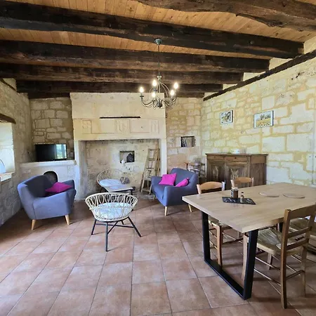 Maison Du Xive Siècle Avec Wifi Et Animaux Admis Près De Sarlat - Fr-1-616-152 * Borrèze